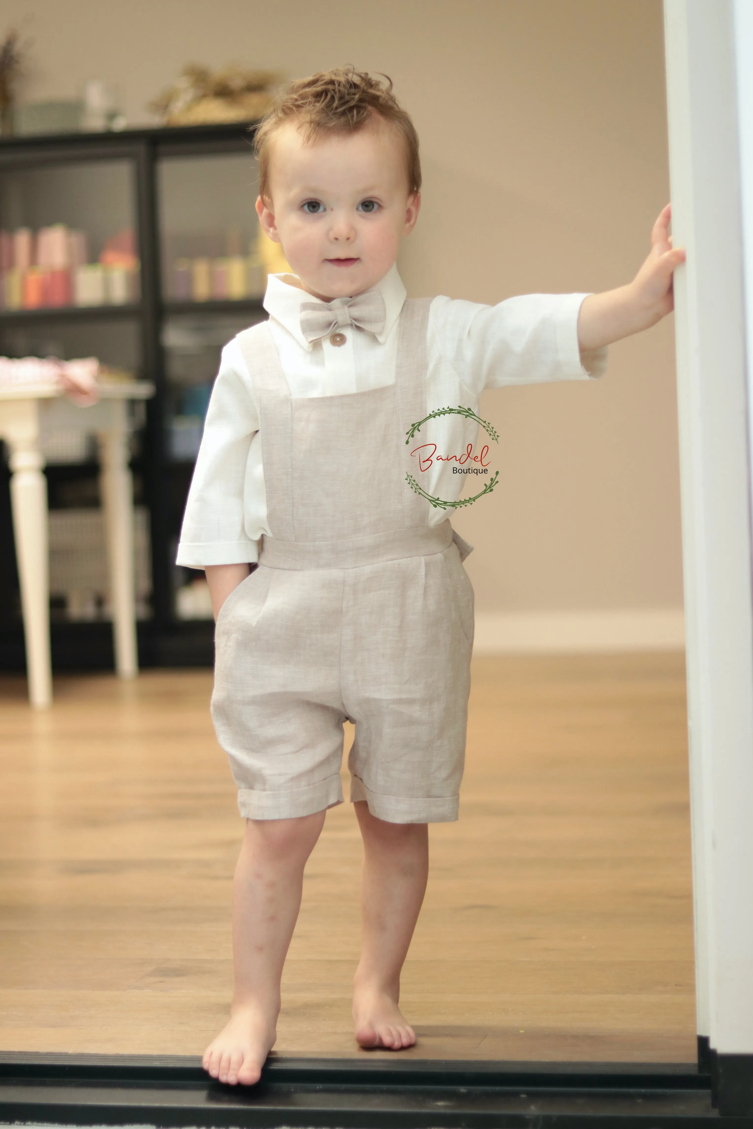 3 Pcs Pageboy Romper Outfit