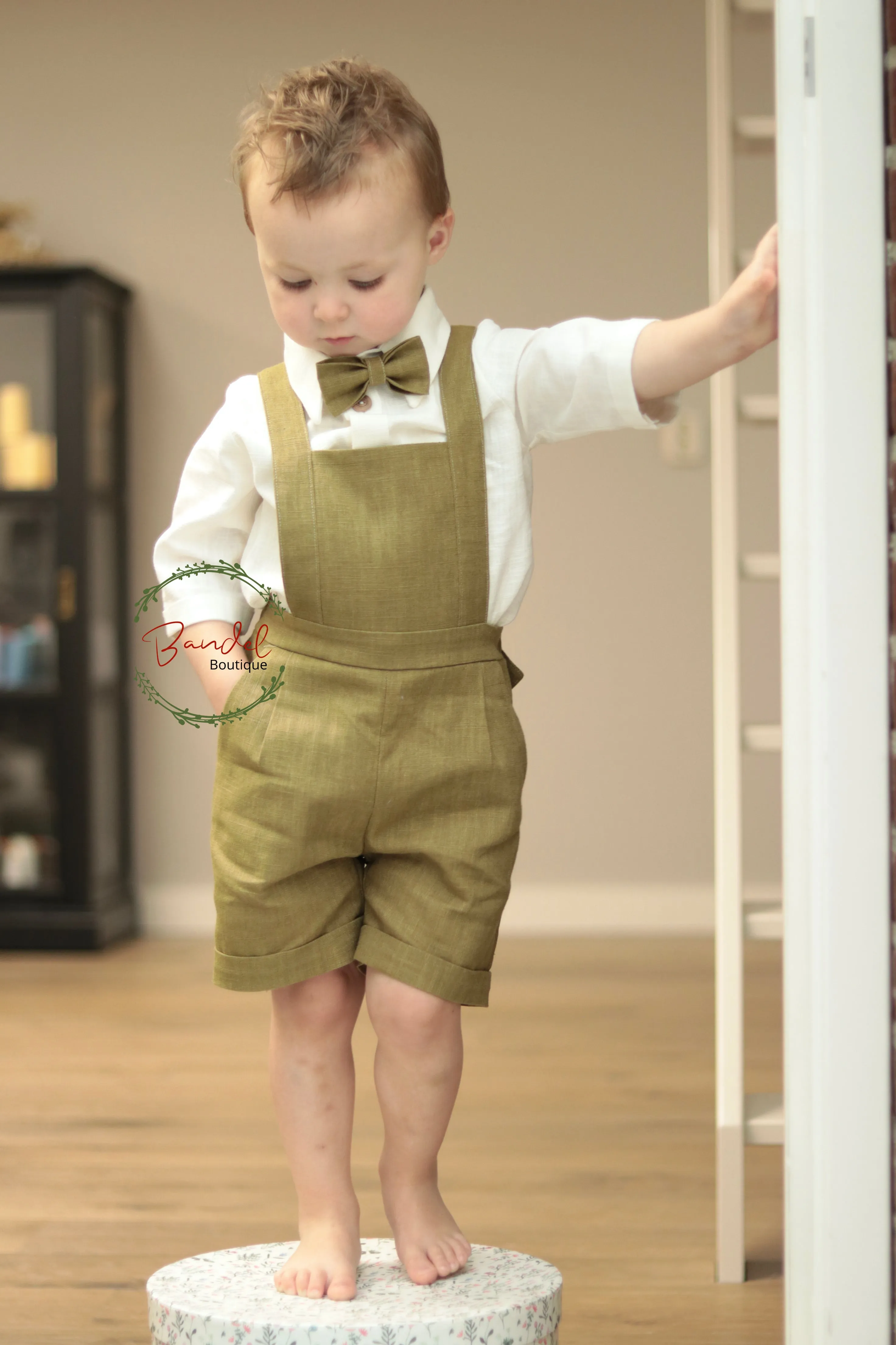 3 Pcs Ring Bearer Outfit