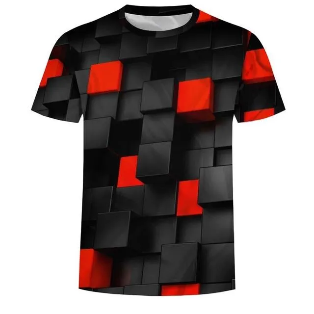 3D Squares T-shirt