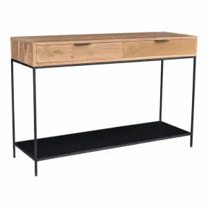 48 Inch Console Table Natural Contemporary