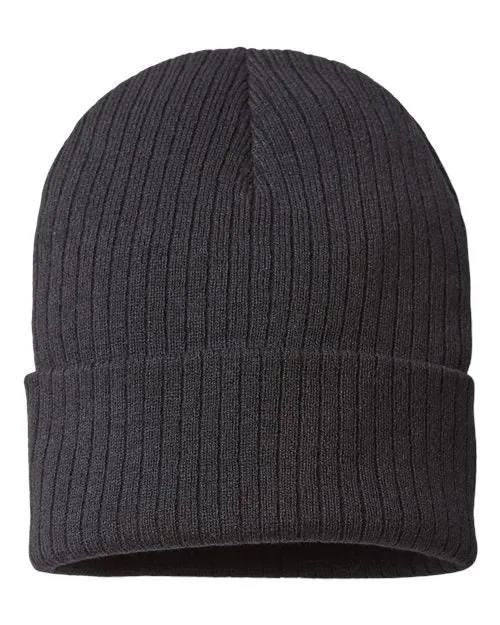 Atlantis Headwear Men's Sustainable Rib Knit