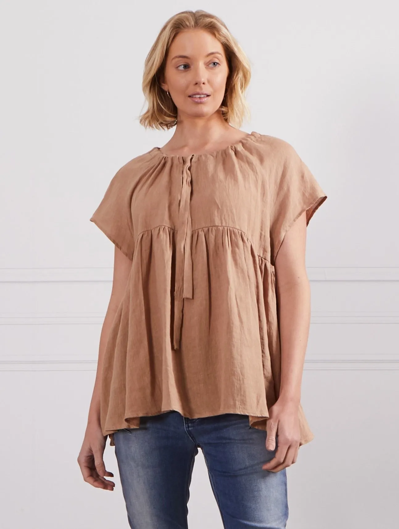 Ayla Shirt - Tan