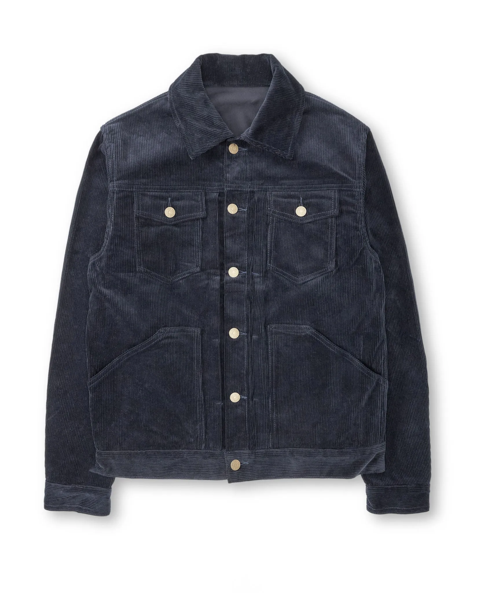 BIRCH CORD JACKET - NAVY