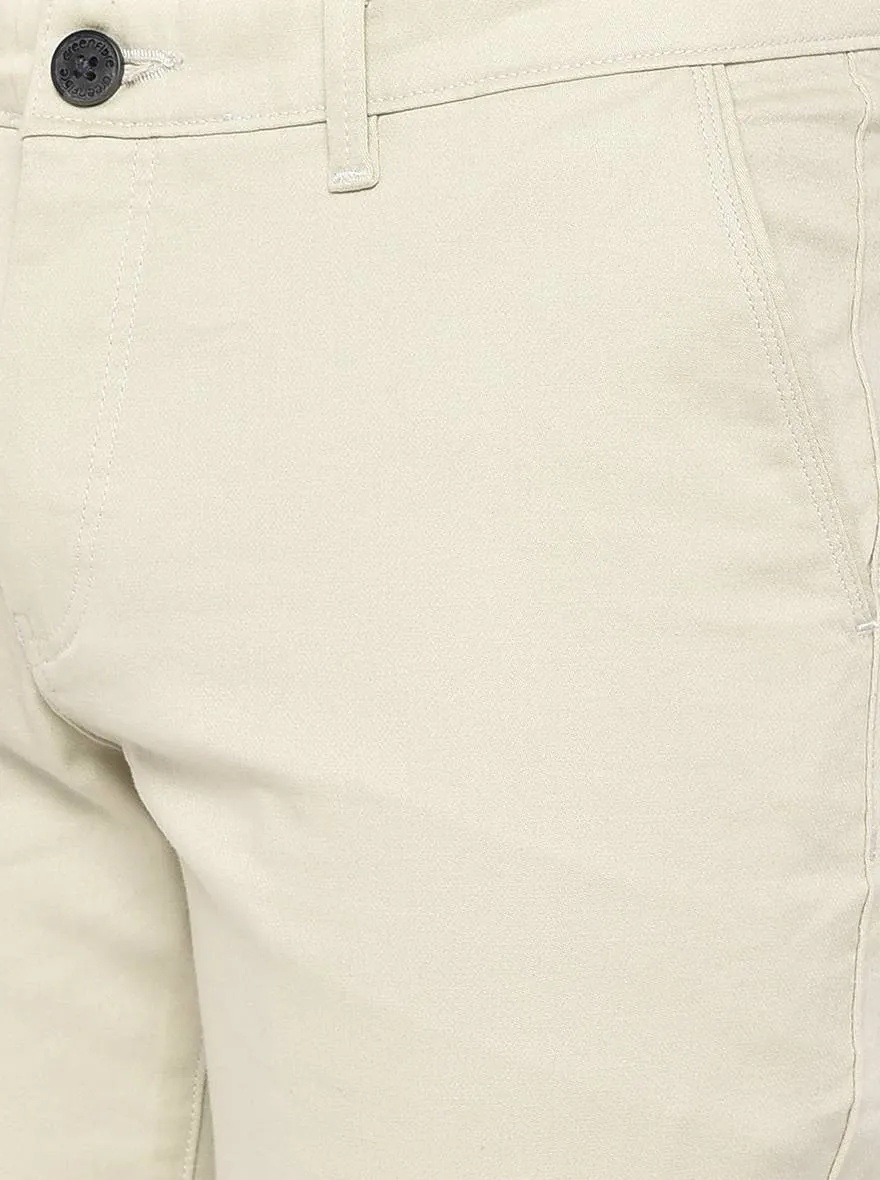 Camel Solid Neo Fit Casual Trouser | Greenfibre