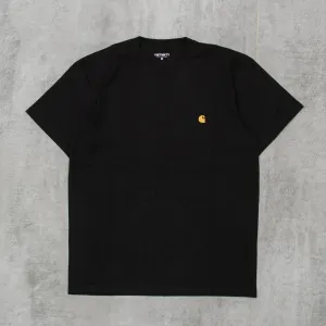 Carhartt WIP Chase S/S Tee - Black