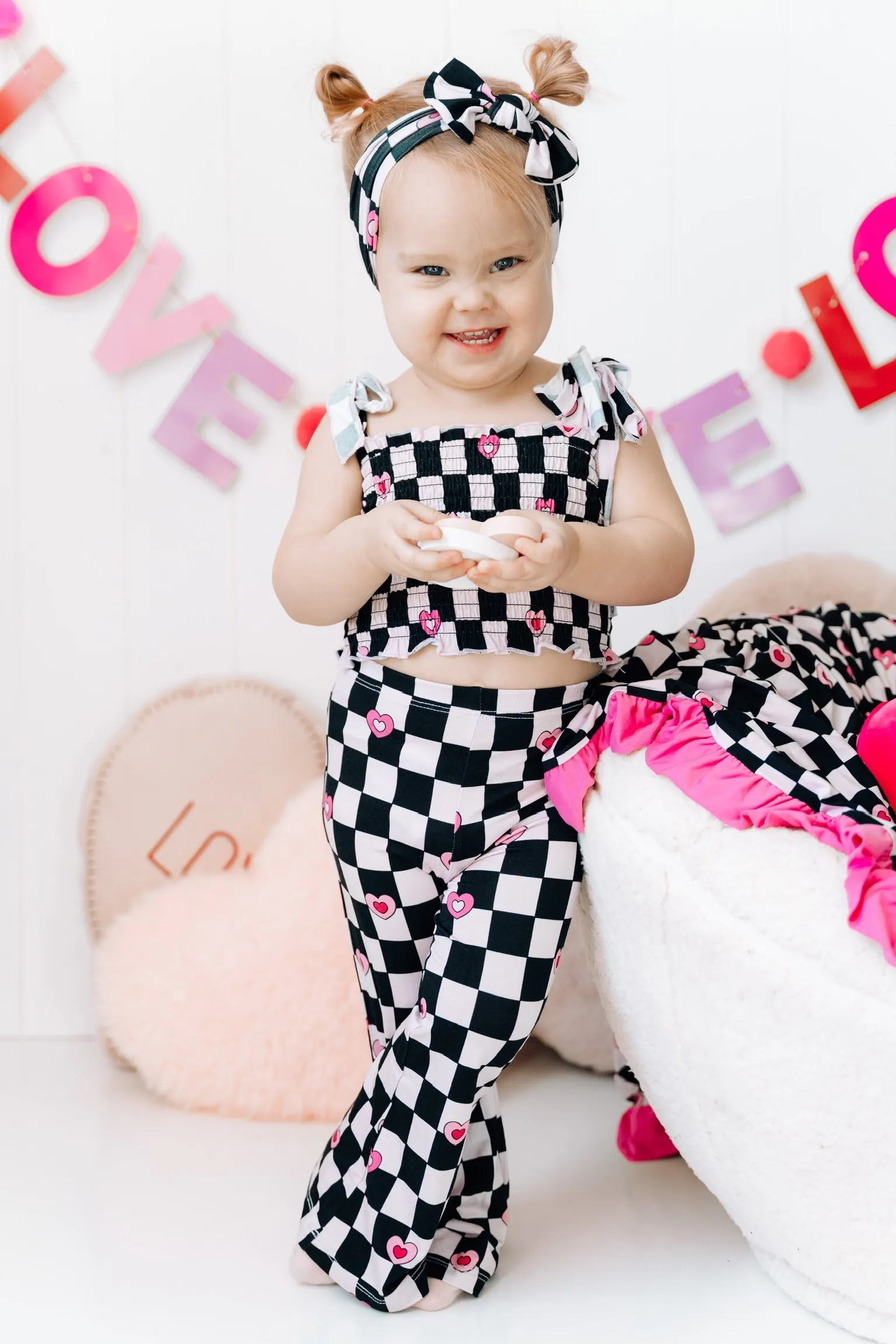 Check Yes Juliet Exclusive Dream Smocked Flare Set