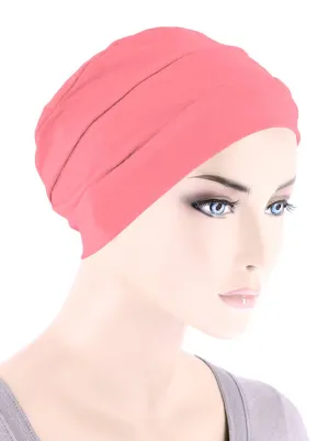 Cloche Cap Coral Pink