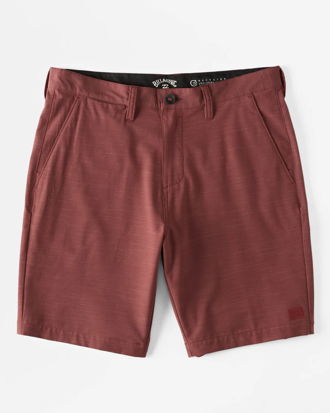 Crossfire Slub Submersible 19" Shorts - Dusty Red