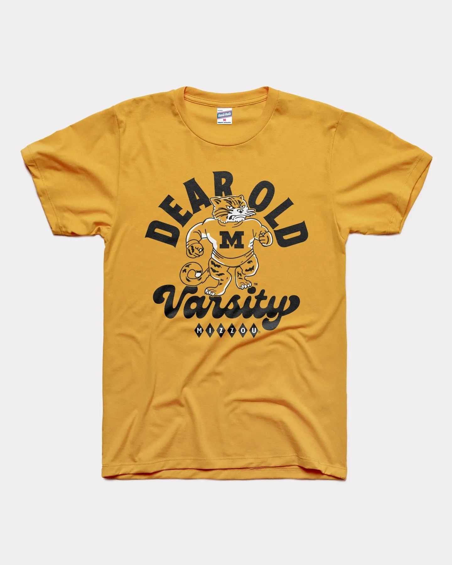 Dear Old Varsity Missouri Tigers Gold T-Shirt