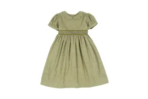 Elena Smock Dress - Green