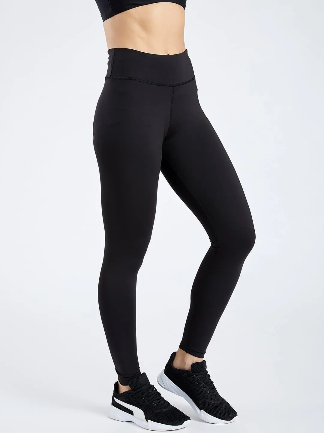 Essential Active Black  Full Length Leggings