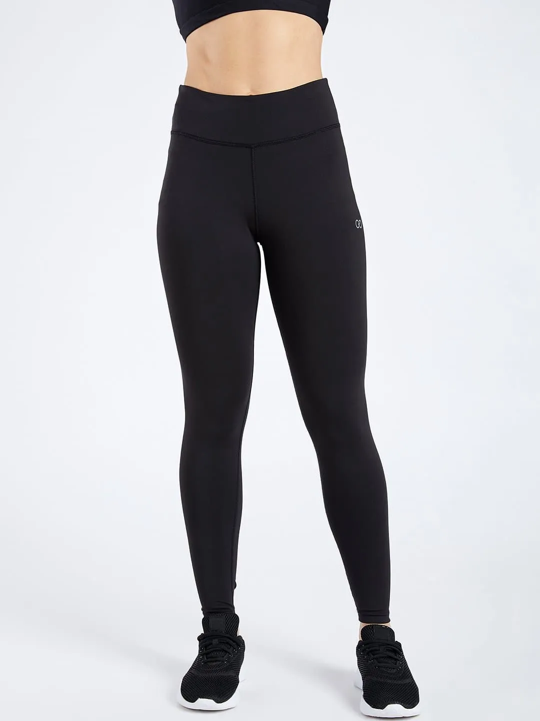 Essential Active Black  Full Length Leggings