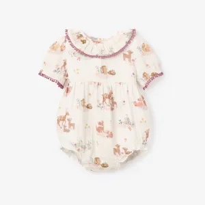 Forest Family Organic Muslin Bubble Romper