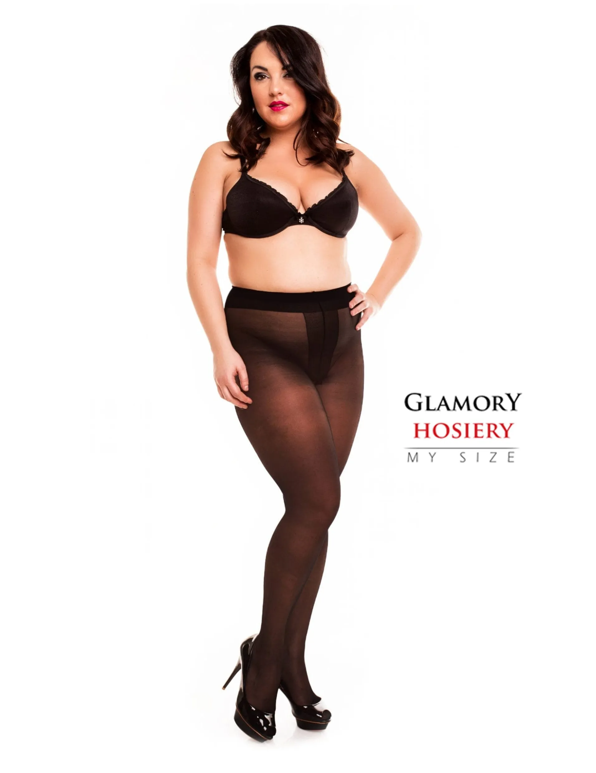 Glamory Ouvert Open Crutch Plus Size 20 Tight 50129