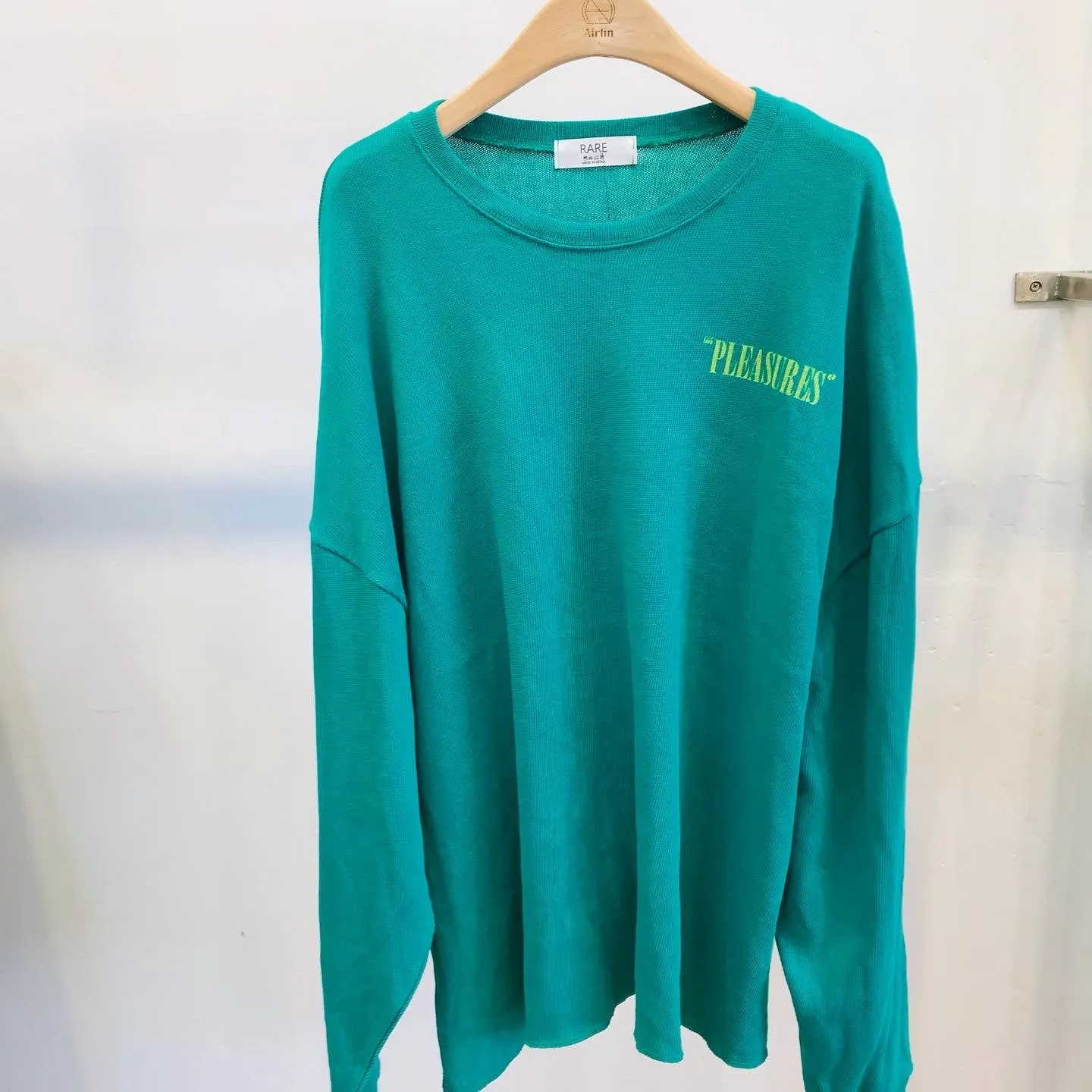 Green Oversize long sleeves