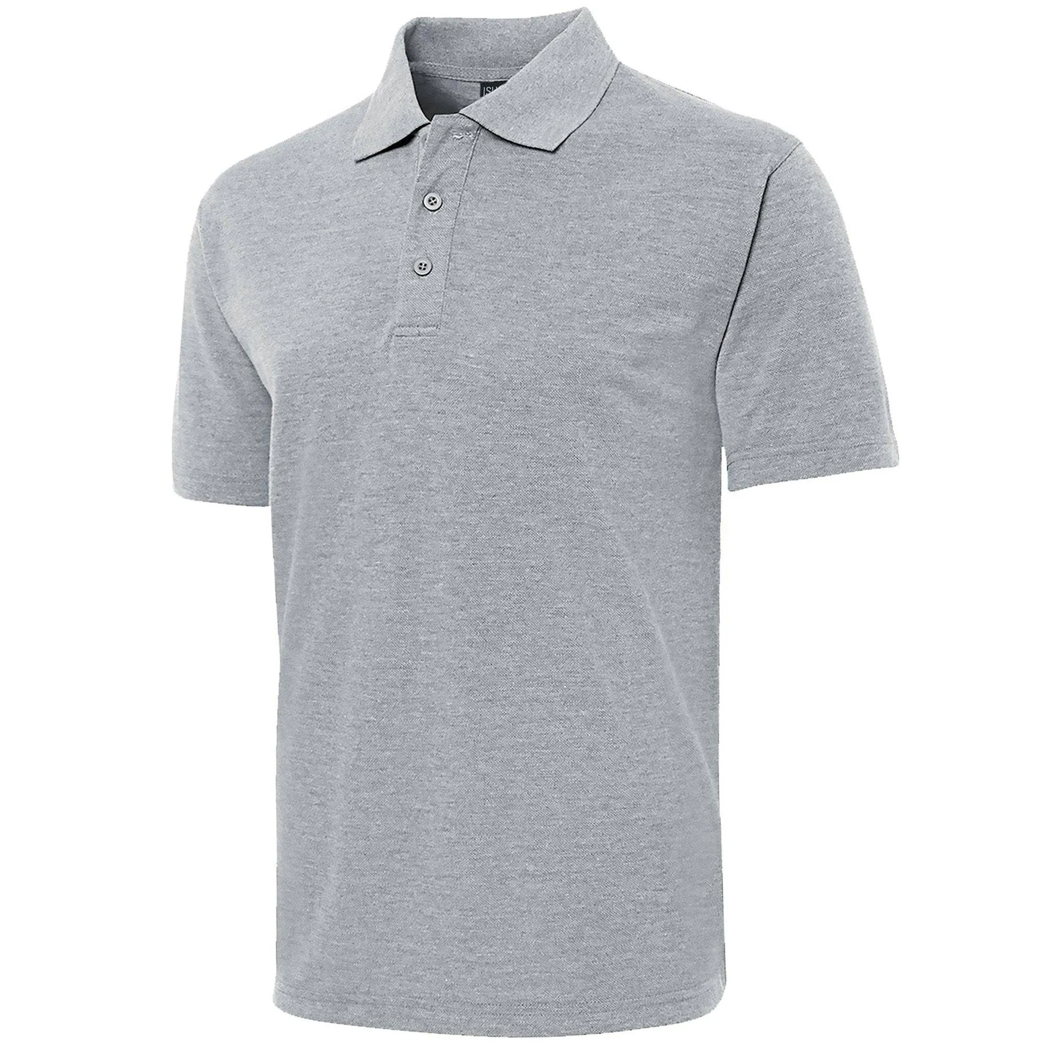 ISUSI Everyday Mens Polo Shirts, Cotton Blend, UPF 30 