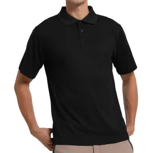 ISUSI Everyday Mens Polo Shirts, Cotton Blend, UPF 30 