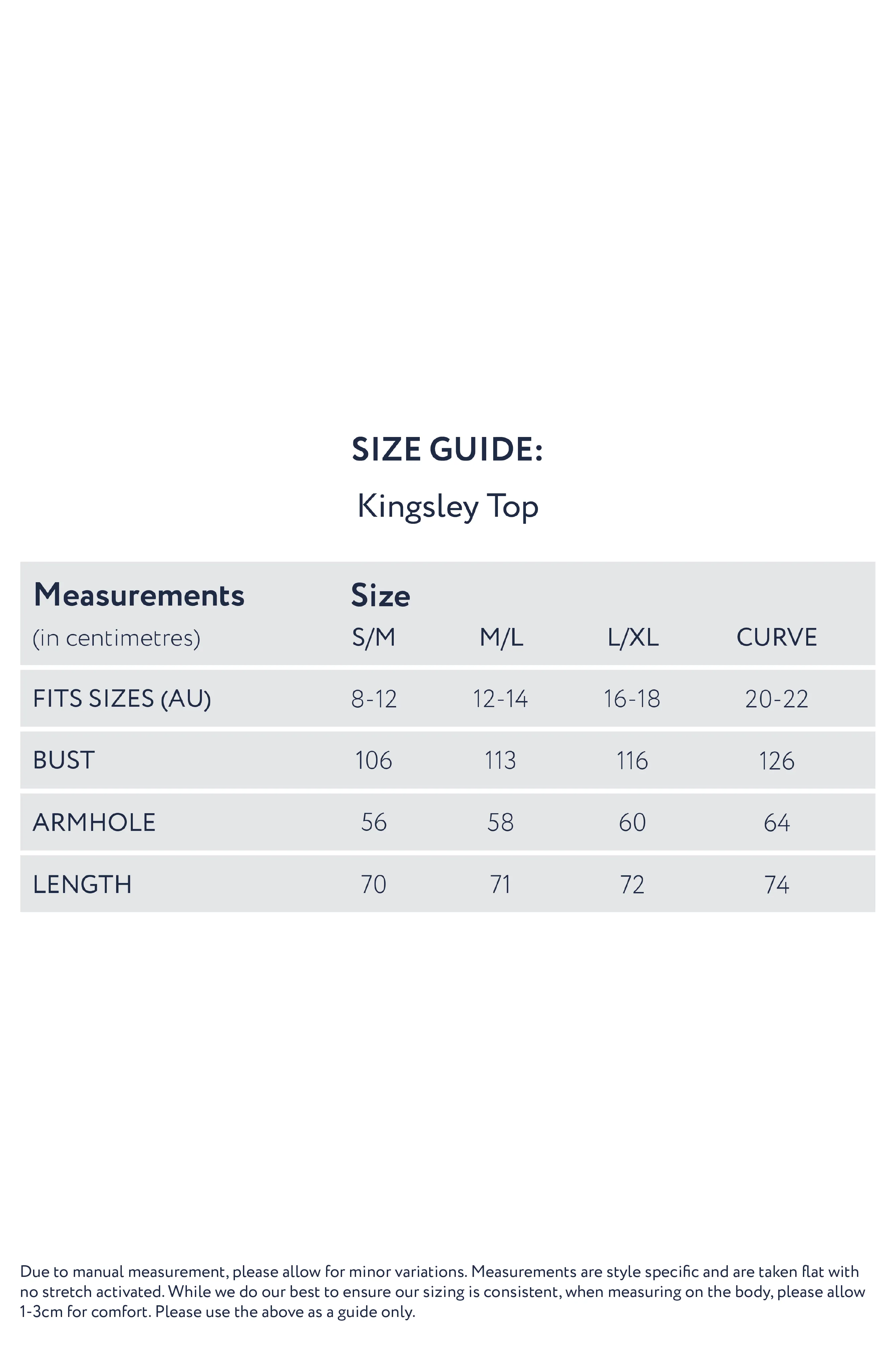 Kingsley Top | Sky Check | FINAL SALE