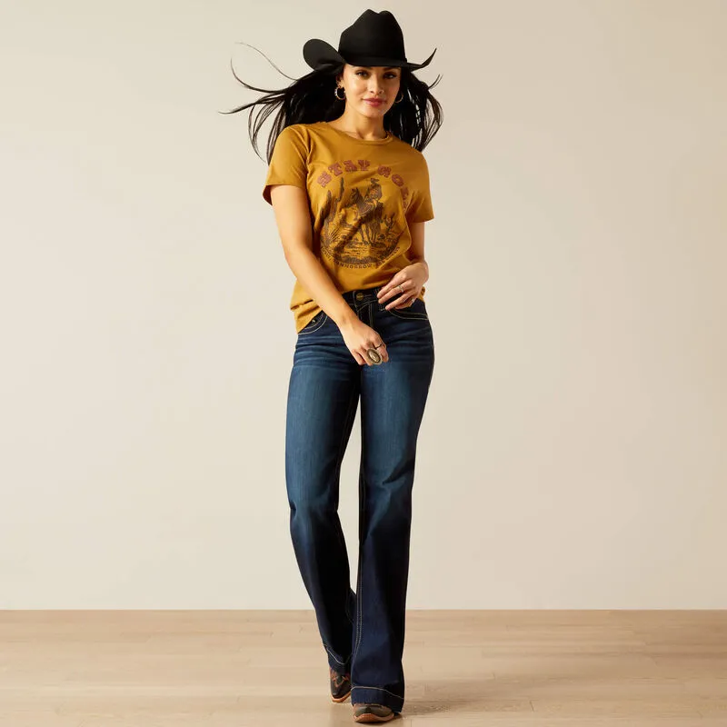 Ladies Ariat Stay Gold T-Shirt - 10054035