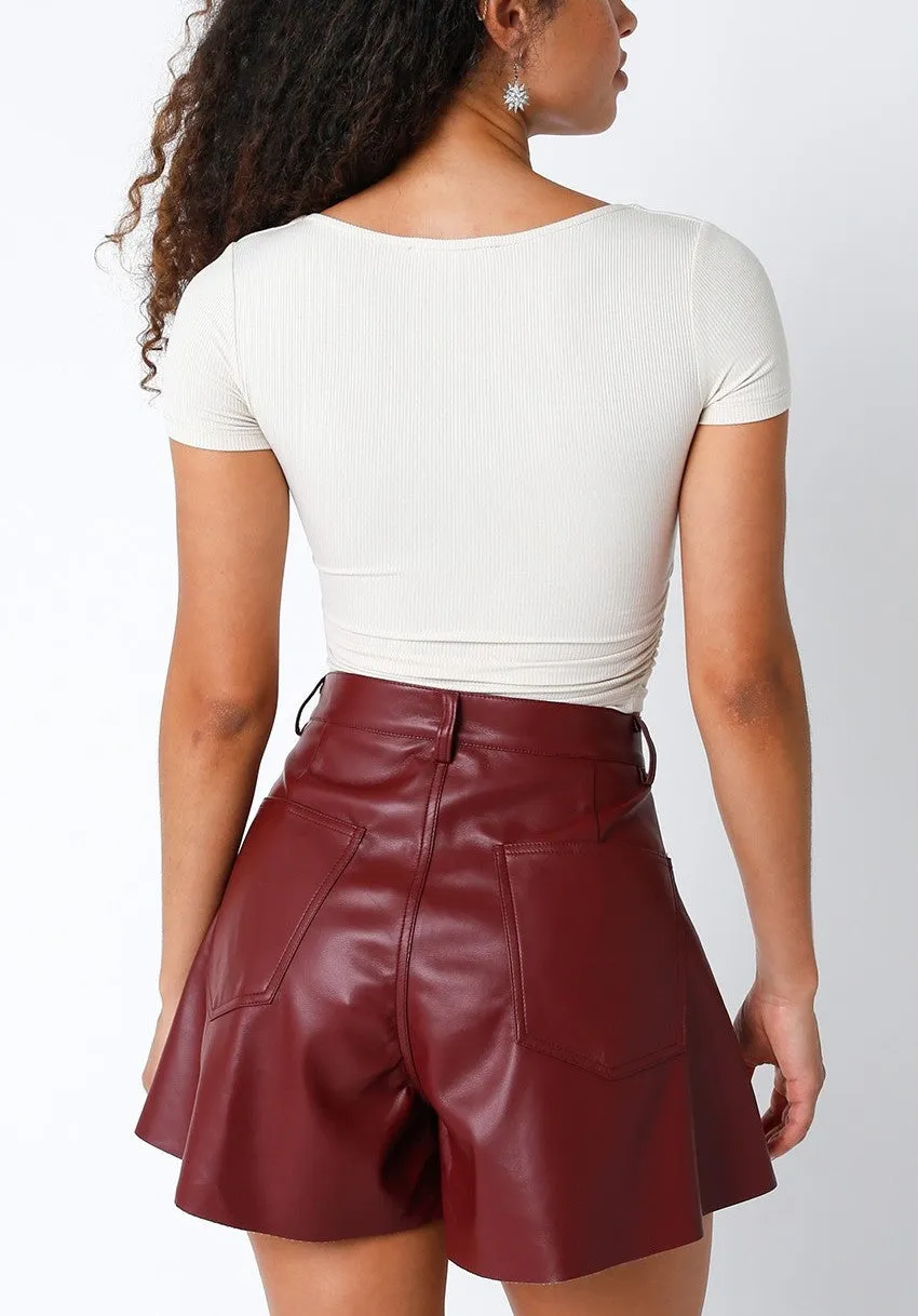 Lottie Square Neck Crop Top