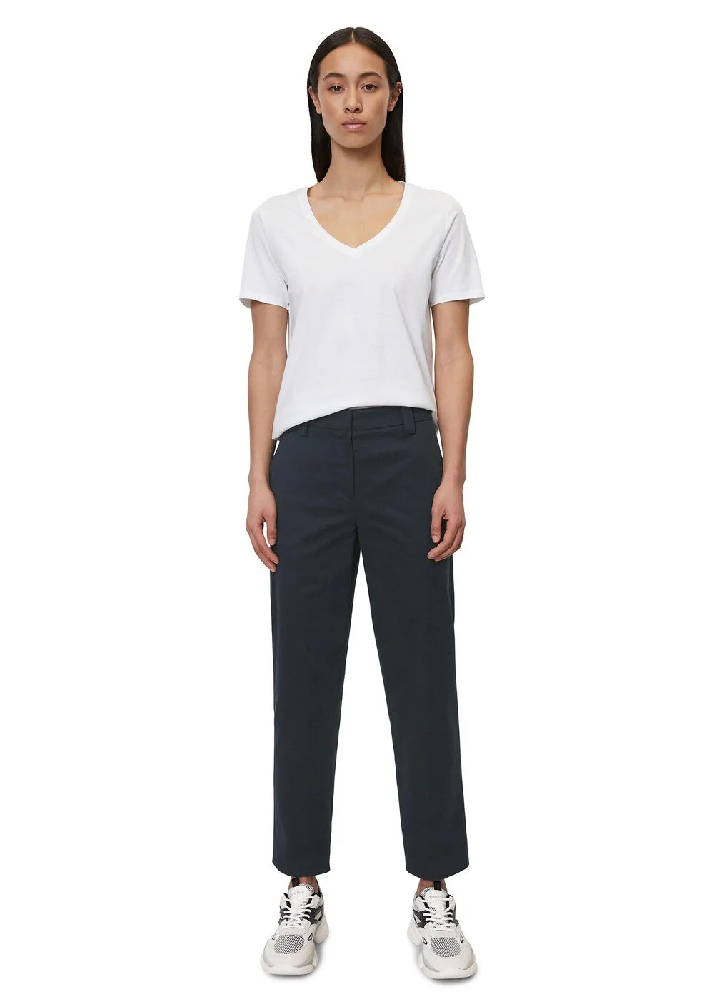 Marc OPolo Kalni Tapered Chinos, Night Blue