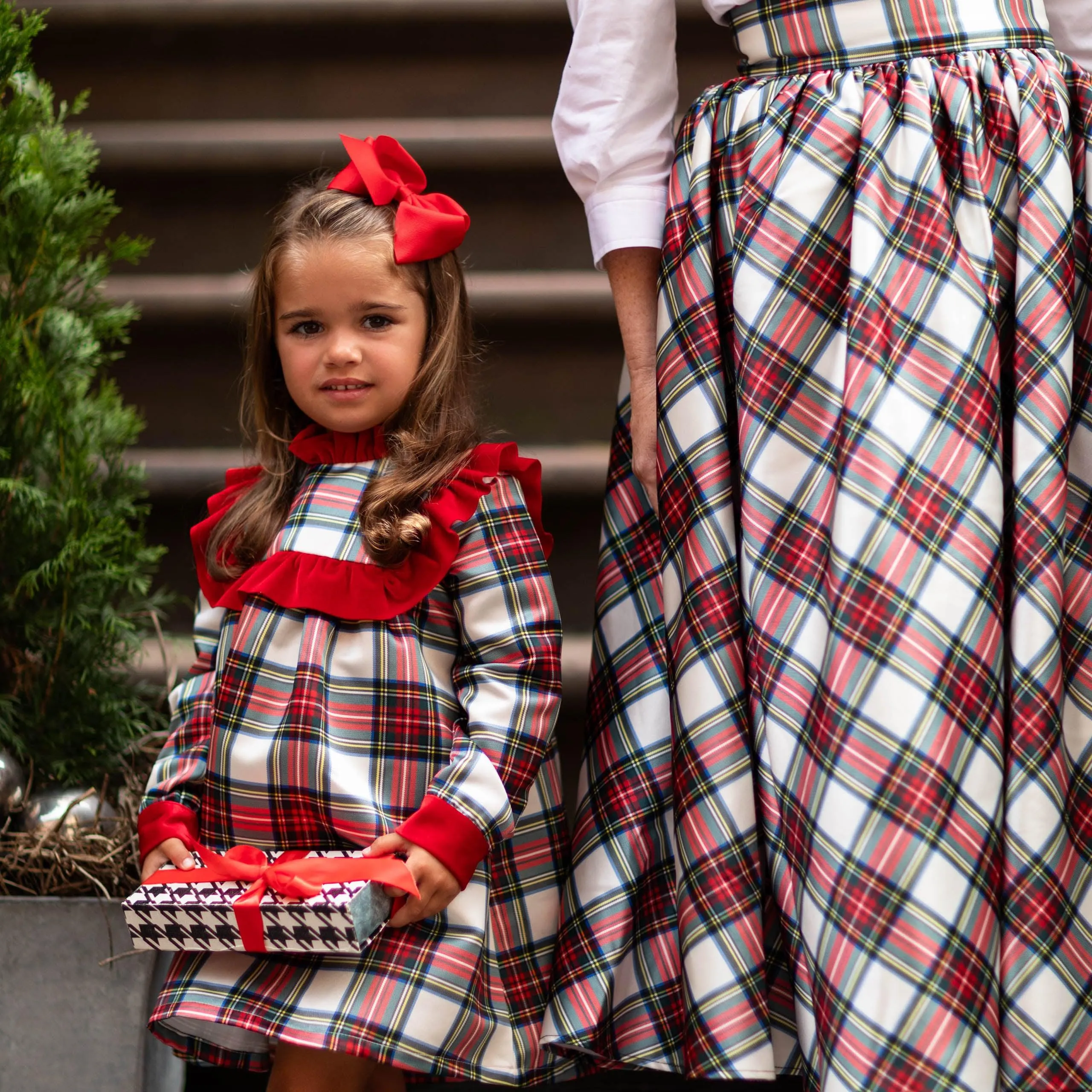 Nora Dress in Townsend Tartan