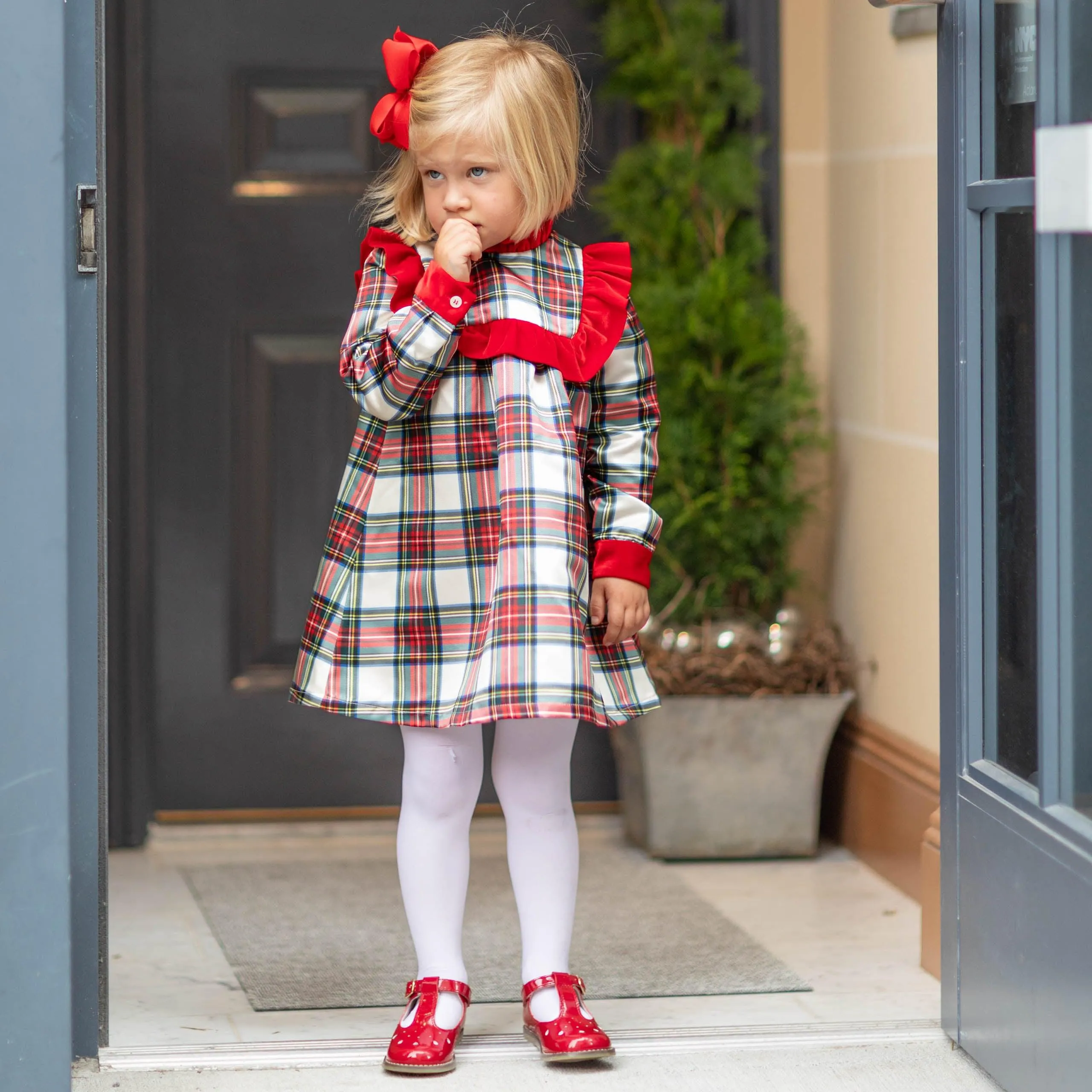 Nora Dress in Townsend Tartan