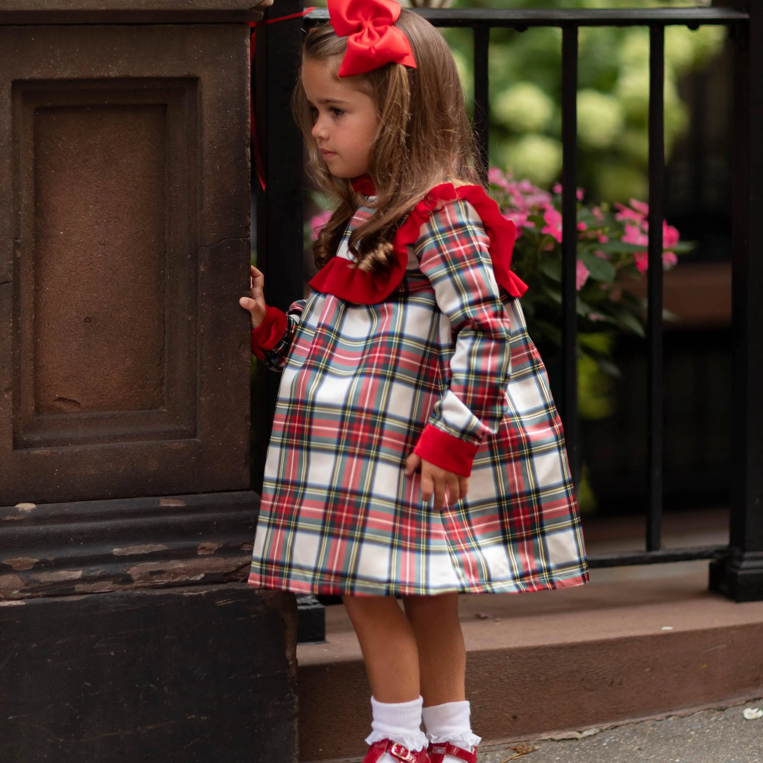 Nora Dress in Townsend Tartan