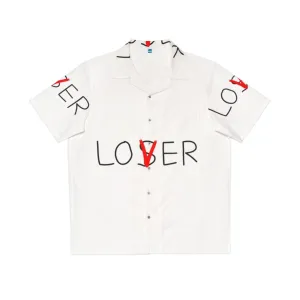 "Lover Not A Loser" Funny Hawaiian Shirt for Valentine's Day