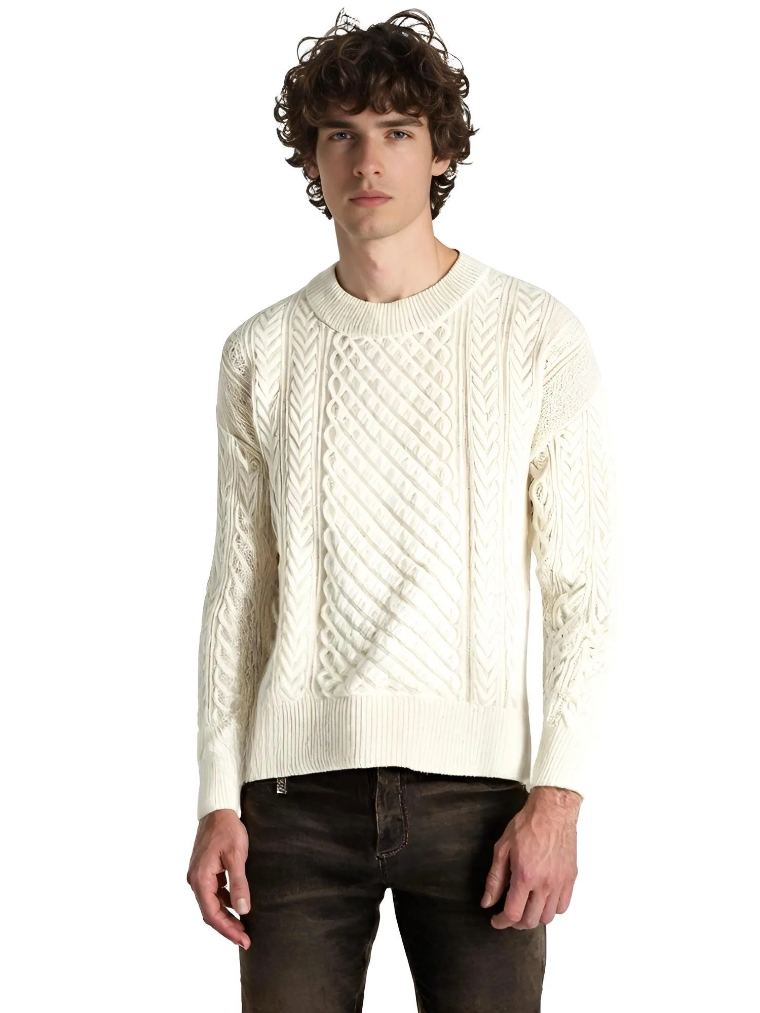 Retro Knitted Pullover Sweaters For Men