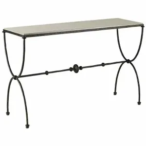 Rustic Bronze Polished Concrete Agora Console Table