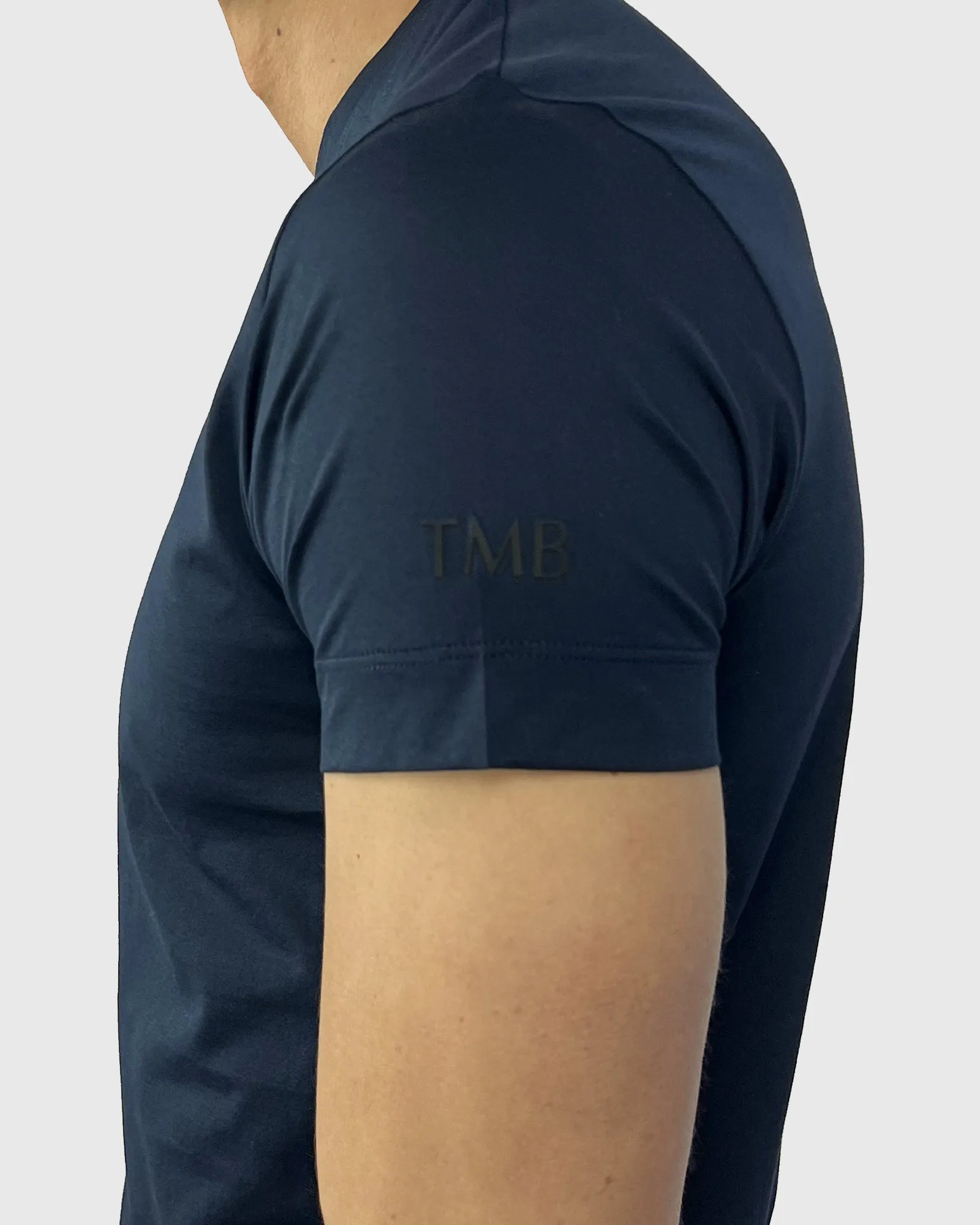 TOMBOLINI WJ35-ZJDZ-TB SS NAVY CREW T-SHIRT