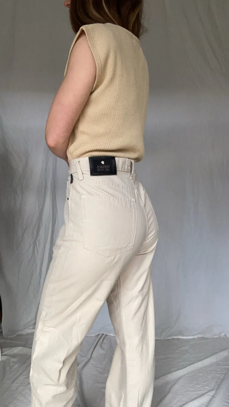 Versace Jeans Couture High-Rise Chinos - 34/35