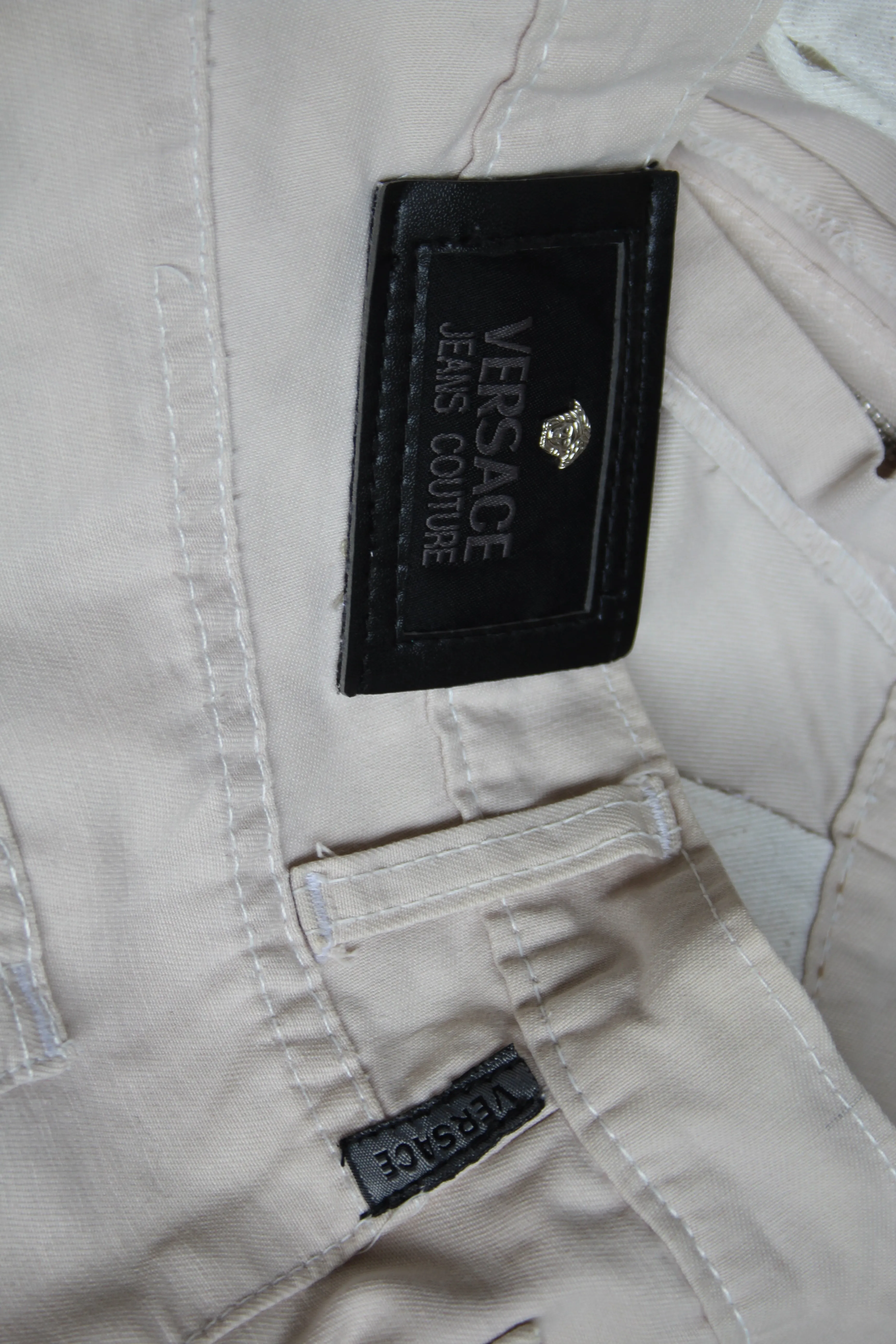 Versace Jeans Couture High-Rise Chinos - 34/35