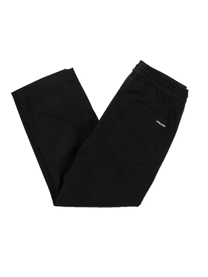 Volcom Tots Riser Comfort Chino Black